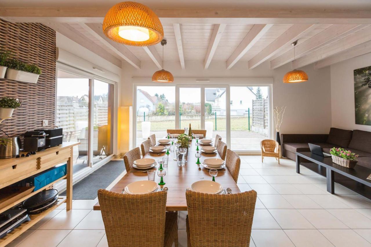 LES MAISONS SOLAIRES 4 Gîtes pour 8 à 16 pers Contact O6614O9II9 Griesheim-près-Molsheim Extérieur photo