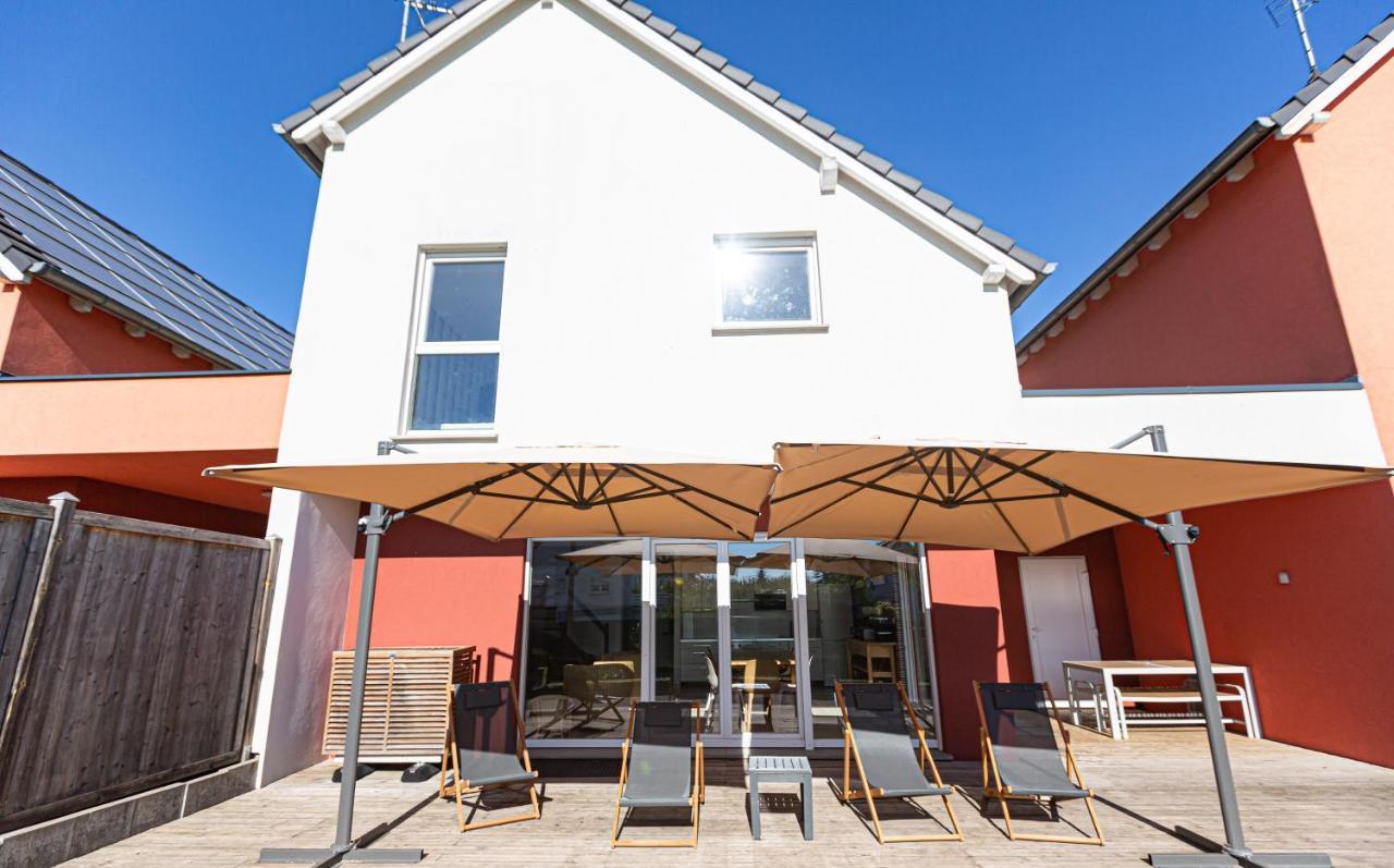 LES MAISONS SOLAIRES 4 Gîtes pour 8 à 16 pers Contact O6614O9II9 Griesheim-près-Molsheim Extérieur photo
